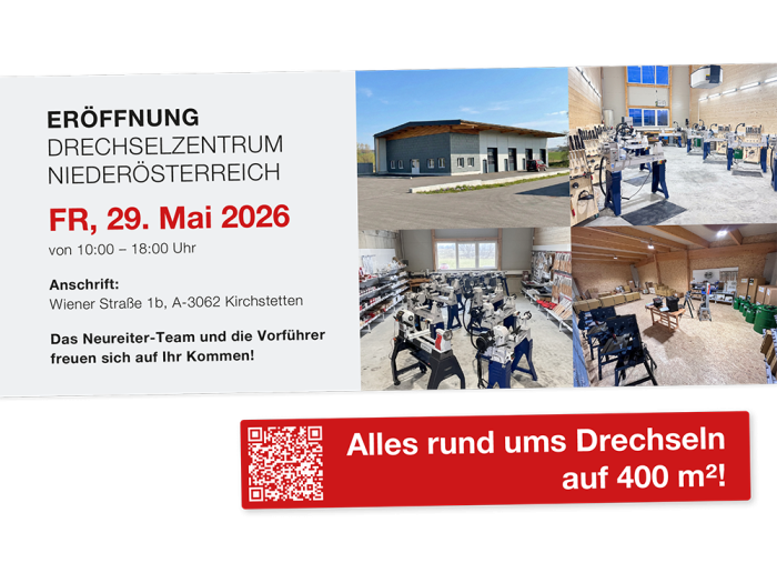 Er&ouml;ffnung Drechselzentrum Nieder&ouml;sterreich