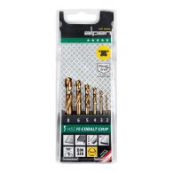 ALPEN Spiralbohrer HSS Cobalt SET 6-teilig