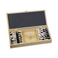 Kassettensatz mit 12 Paar Messer + Abweiser SET, 53-teilig