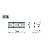 Wendeplatten HW