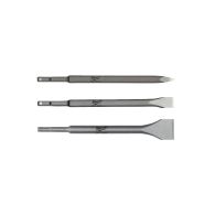 MILWAUKEE Meißel SDS-Plus SET 3-teilig 