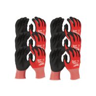 MILWAUKEE Schnittschutzhandschuhe Klasse 1/A Größe 6 (XS) 12er Pack