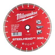 MILWAUKEE Diamanttrennscheibe 350 mm Speedcross STEELHEAD