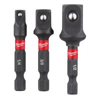 MILWAUKEE Steckschlüsseleinsatz SHOCKWAVE™ SET 3-teilig