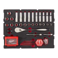 MILWAUKEE PACKOUT™ Einlage Ratschen und Schlüssel