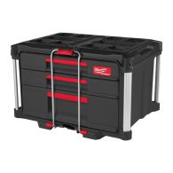  MILWAUKEE PACKOUT™ Koffer mit 2+1 Schubladen
