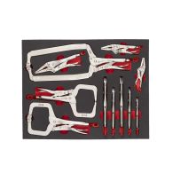 MILWAUKEE PACKOUT™ Gripzangen Einlage 11-teilig TORQUE LOCK™ MAXBITE™