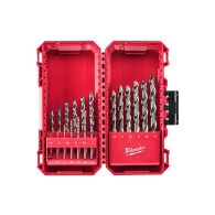 MILWAUKEE Metallbohrer HSS-G THUNDERWEB SET, 19-teilig