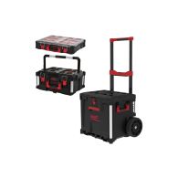 MILWAUKEE PACKOUT™ Trolley Koffer Starter-SET, 3-teilig