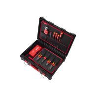 MILWAUKEE Elektriker-Handwerkzeuge Set 62-teilig im PACKOUT Koffer