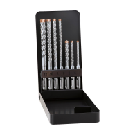 ALPEN Hochleistungsbohrer 4-Schneider FORCE X SDS-plus SET in der Metallkassette 7-teilig