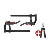 Bessey Hebelzwingen KliKlamp black Edition SET