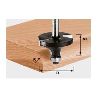 FESTOOL Abrundfräser HW S12 D63/32/R25