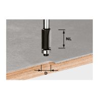 FESTOOL Bündigfräser HW S8 D12,7/NL25