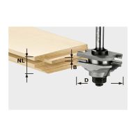FESTOOL Profil-Federfräser HW S8 D46 x D12-FD