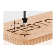 FESTOOL Schriftenfräser HS S8 D11/60°