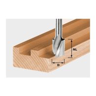 FESTOOL Spiralnutfräser HW Spi S8 D6/21