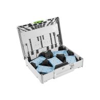 FESTOOL Schleifmittel-Systainer³ SYS-STF 80X133 GR-Set Granat