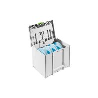 FESTOOL Schleifmittel-Systainer³ Granat SYS-STF D225 GR-Set