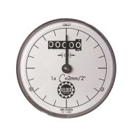 Digitaluhr linksdrehend