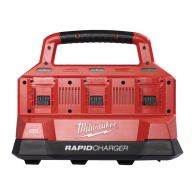 MILWAUKEE Schnellladegerät 6-fach M18 PC6 PACKOUT™