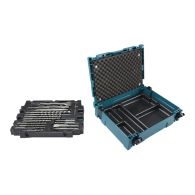 MAKITA SDS-Plus Bohrer- und Meißel SET im MAKPAC, 17-teilig