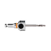 MANDREX MXqs Aufnahmedorn Sechskant 11 mm mit HSS M42 Zentrierbohrer 6,35 x 105 mm
