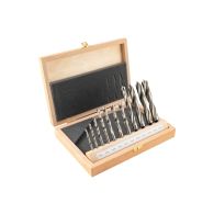 FISCH Holzspiralbohrer HSS SET 11-teilig