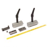 Aufnahmesystem für Ablänganschlag L 1.100 mm, auf FELDER-Formatschiebetisch Serie 6/7/700