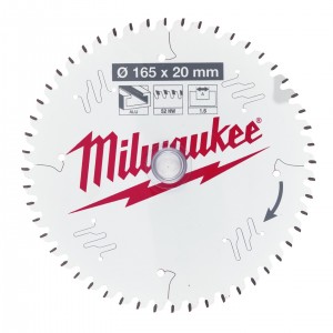 MILWAUKEE Kreissägeblatt Aluminium für Akku-Handkreissägen