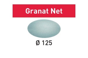 FESTOOL Netzschleifmittel STF D125 GR NET/50 Granat Net