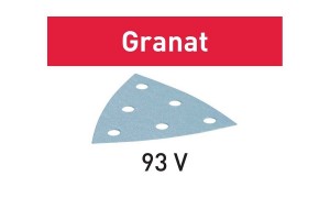 FESTOOL Schleifblatt STF V93/6 GR/50 Granat