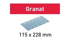 FESTOOL Schleifstreifen STF 115X228 GR/50 Granat