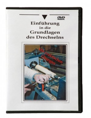 DVD "Einführung in die Grundlagen des Drechselns" (ca. 60 min)