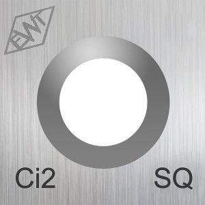 Ersatzschneide eckig 10 mm Ci2-SQ / Karbid