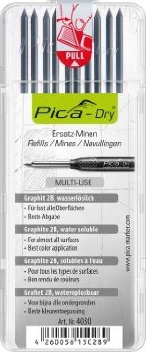 PICA-Dry Ersatzminen Graphit 2B