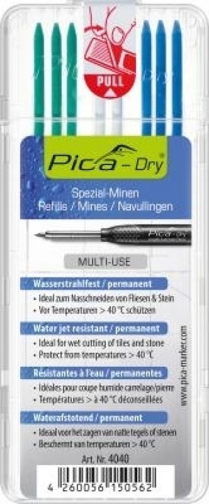 PICA-Dry wasserstrahlfeste Nachfüllminen
