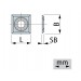 WPL-HW-Vorschneiden mit 4 Schneidfasen, 10 Stk. 14 x 14 x 2,0