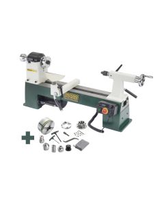 RECORD POWER PATHFINDER Tischdrechselbank - Aktions-Set
