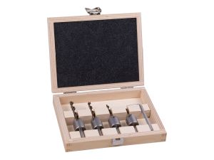 ALPEN TIMBER TWIST + SINK Aufsatzsenkerset 4-tlg. mit Inbus