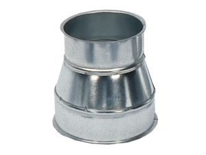 Rohrreduktion einseitig gebördelt, Ø 80/50 mm, L 180 mm