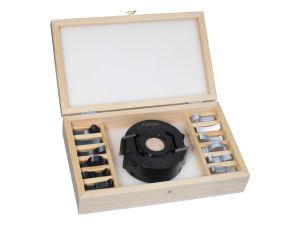 Universalfräser inklusive Profilmesser & Abweiser SET, 30-teilig