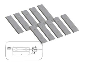 WPL-HW-Hauptschneiden mit 2 Schneidfasen, 10 Stk. 50 x 12 x 1,5 - für Spanplatten