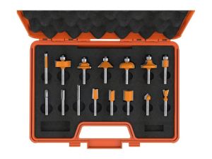 HW-Oberfräser Kassette 15-teilig