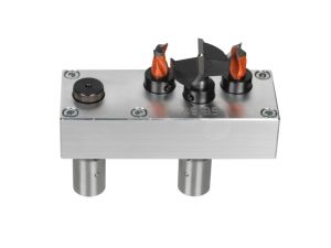 Kombibohrsegment für Topfbandbohrungen