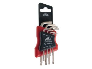 STUBAI Stiftschlüsselsatz TX 8-teilig