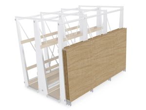 Bestandteile in Holzoptik nicht im Lieferumfang enthalten.