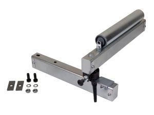 Auflagerolle, ein- und ausschwenkbar