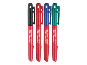 MILWAUKEE Permanent marker SET 4 pieces