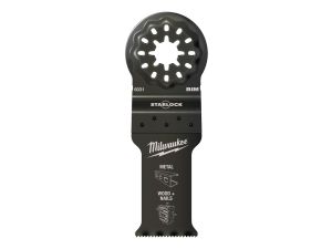 MILWAUKEE Multitool Starlock Bi-Metall Tauchsägeblatt 28 mm